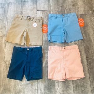 Boys size 5 chino shorts lot (4 pairs)